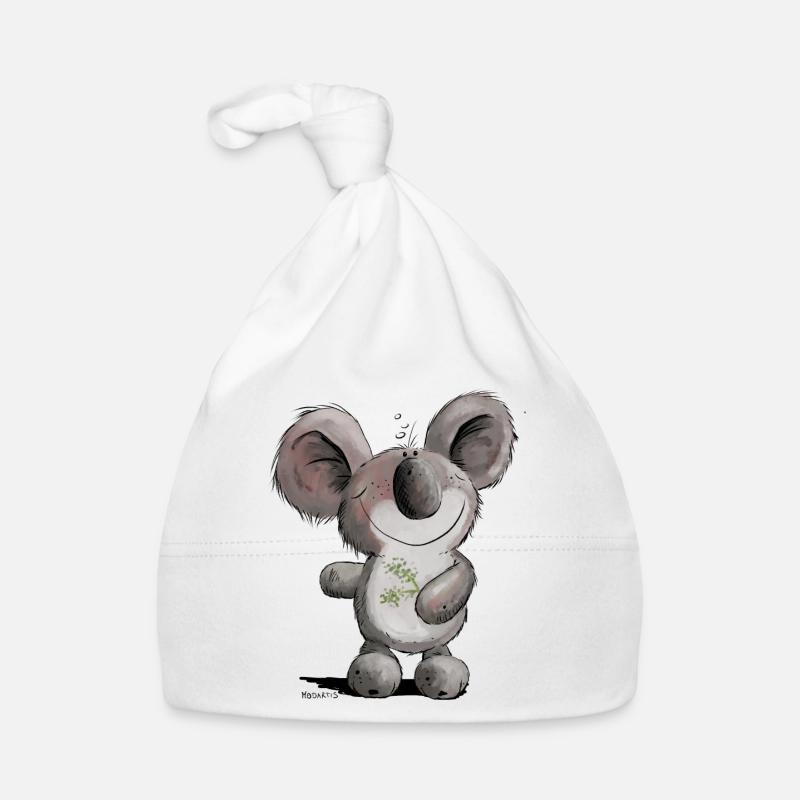 Drolliges Koala Bärchen Baby Bio-Mütze