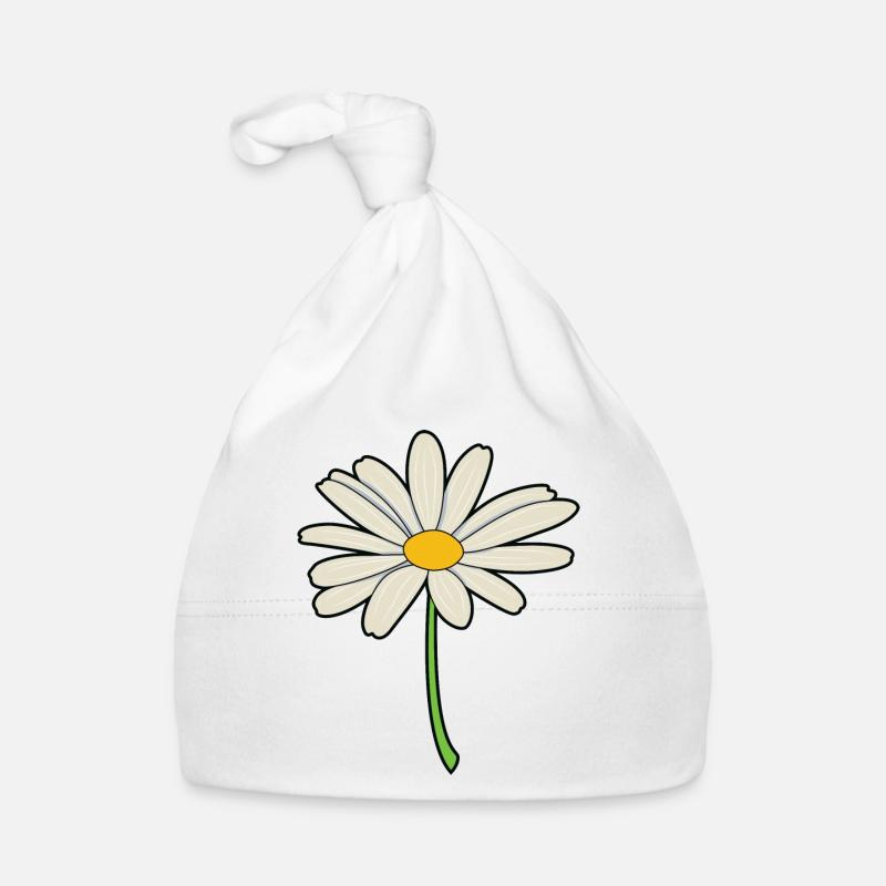 Daisy Organic Baby Cap