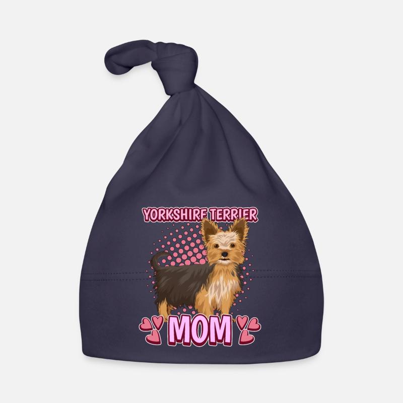 Yorkshire Terrier Yorkshire Terrier Mom Baby Bio-Mütze