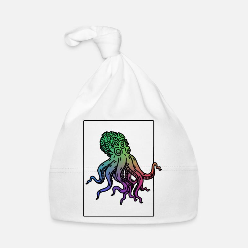 Octopus Organic Baby Cap