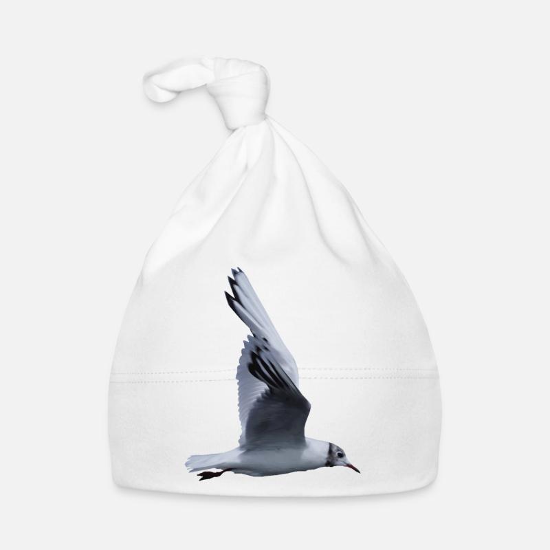 Une mouette volante Bonnet bio Bébé