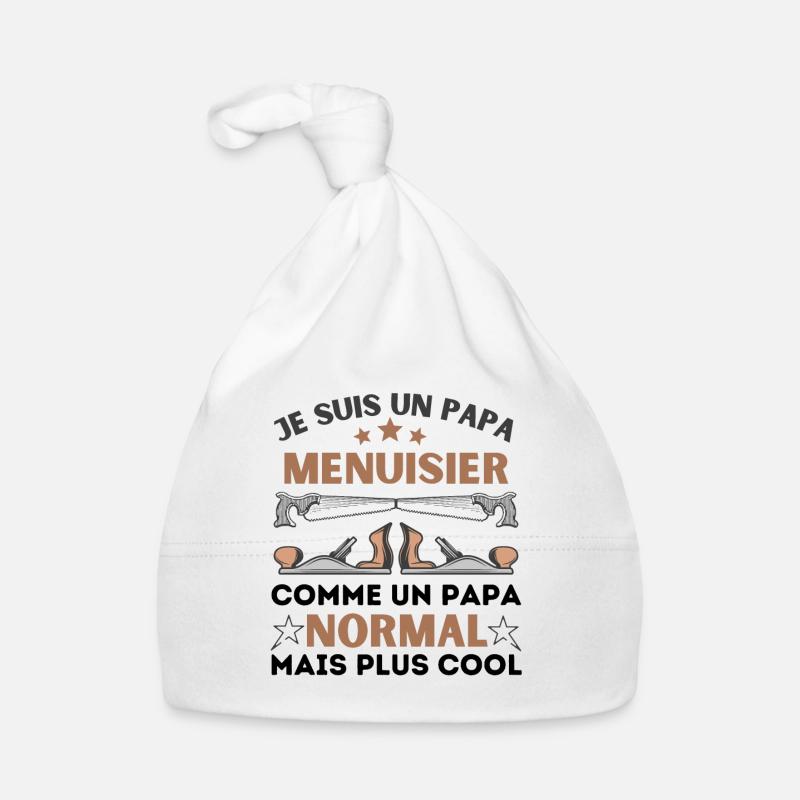 PAPA MENUISIER NORMAL Bonnet bio Bébé