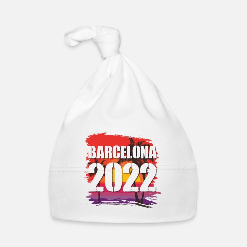 Barcelone 2022 Bonnet bio Bébé