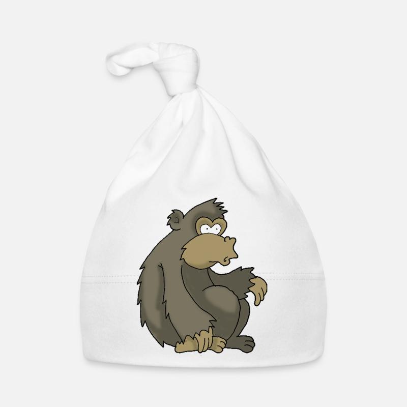 Gorilla Baby Bio-Mütze