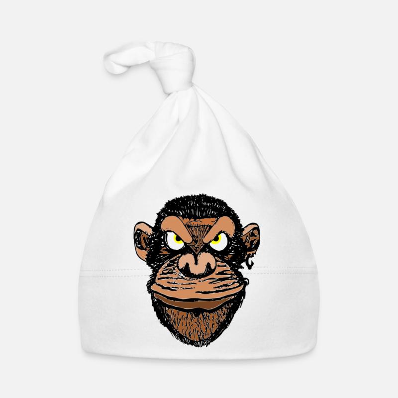 chimpanzee Organic Baby Cap