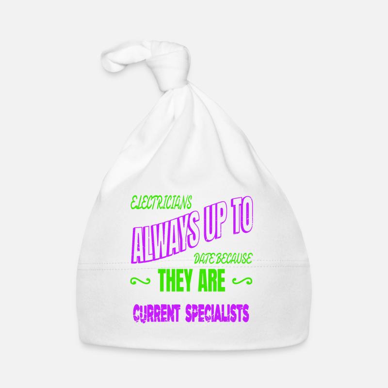 birthday present idea retired socket statement Organic Baby Cap