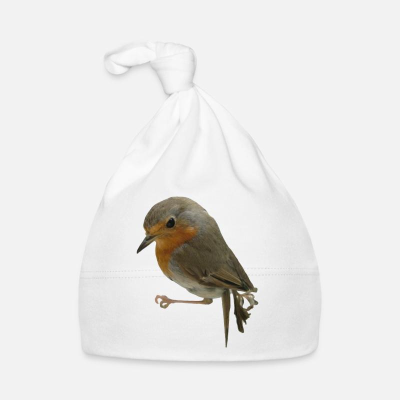 Robin Organic Baby Cap