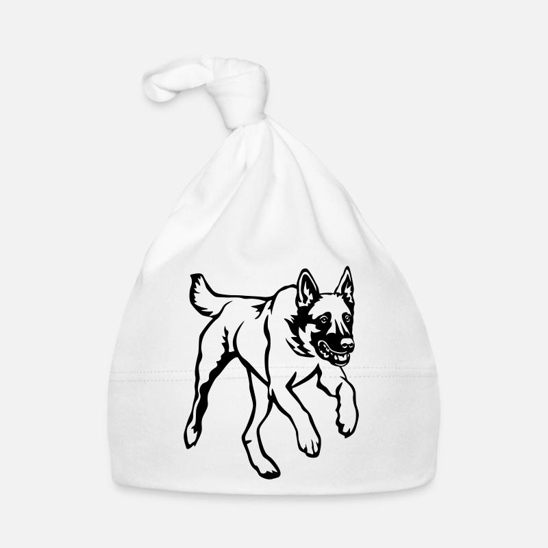 Malinois Baby Bio-Mütze