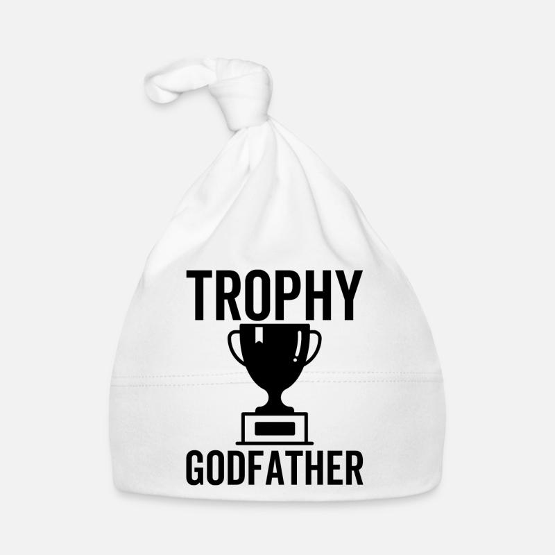 Trophäe Pate Baby Bio-Mütze