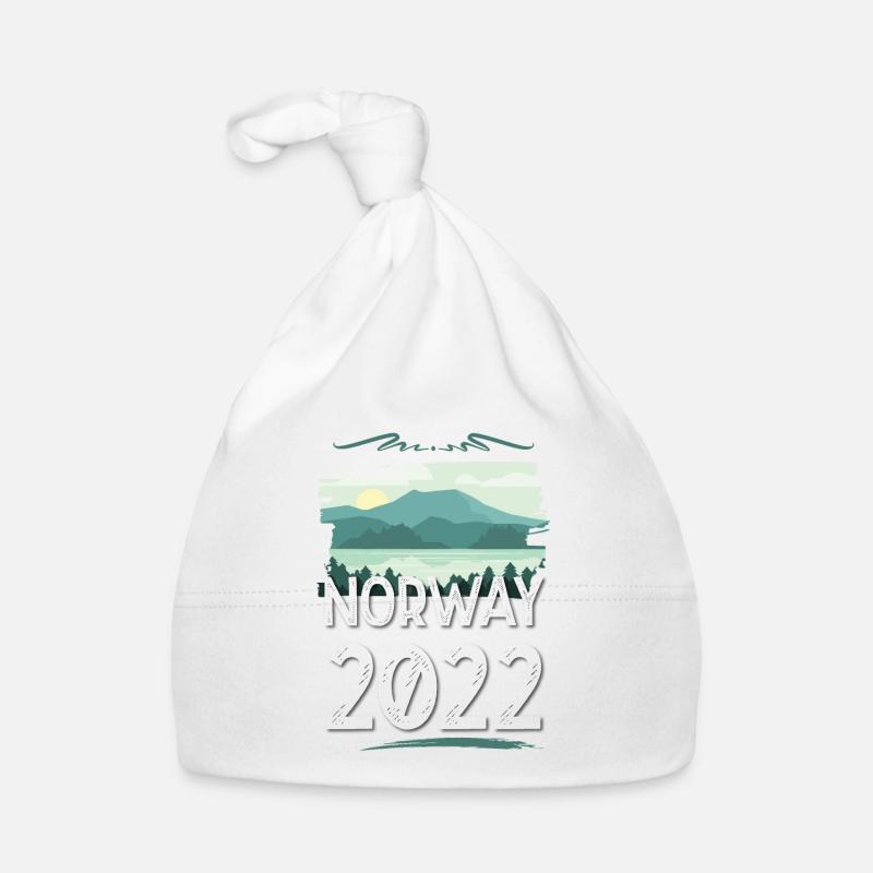 Norwegen 2022 Baby Bio-Mütze