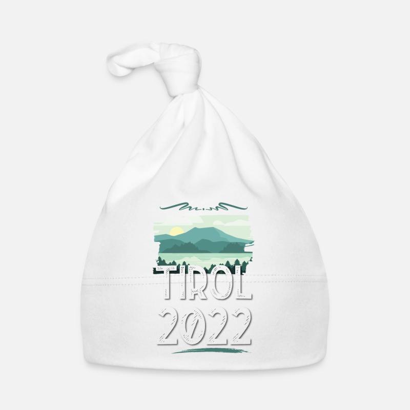 Tyrol 2022 - Bonnet bio Bébé - blanc