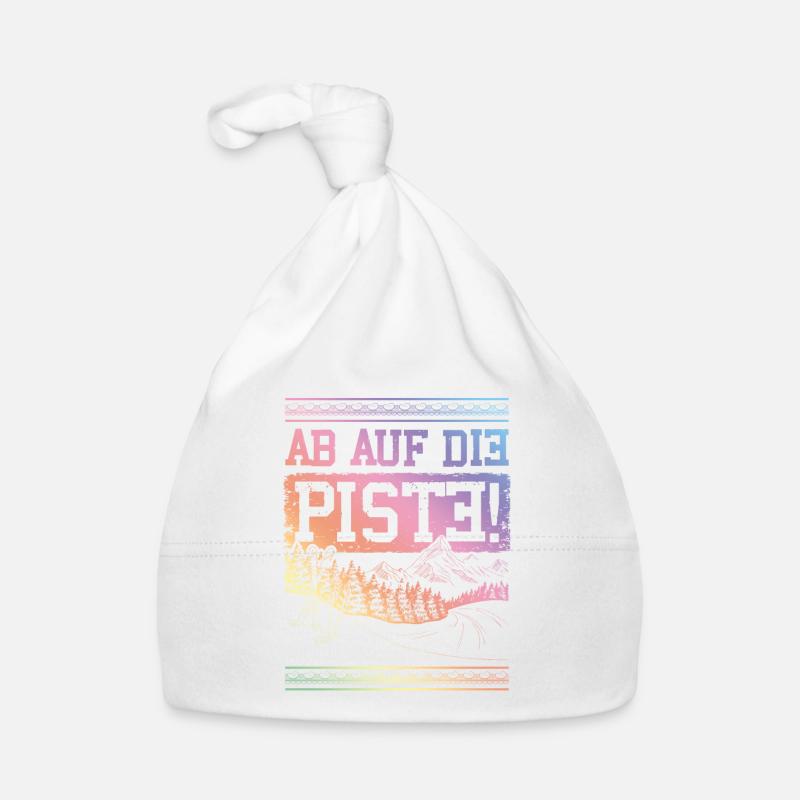 sur les pistes Bonnet bio Bébé