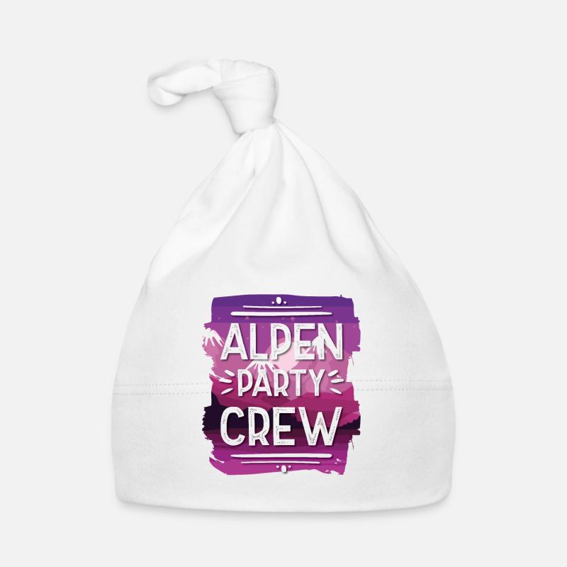 Alpen Party Crew Baby Bio-Mütze