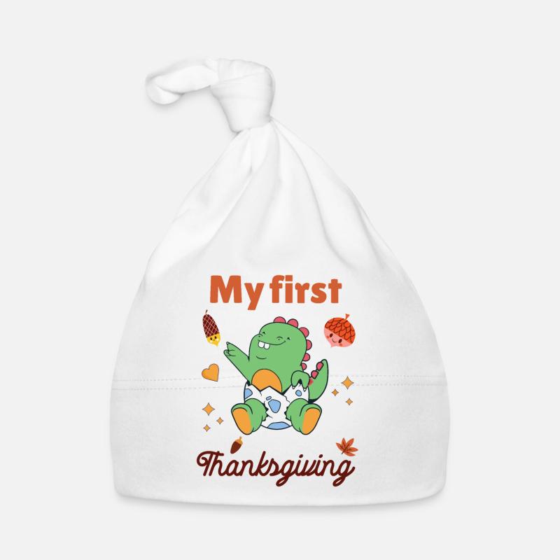 Mein erstes Thanksgiving Baby Bio-Mütze