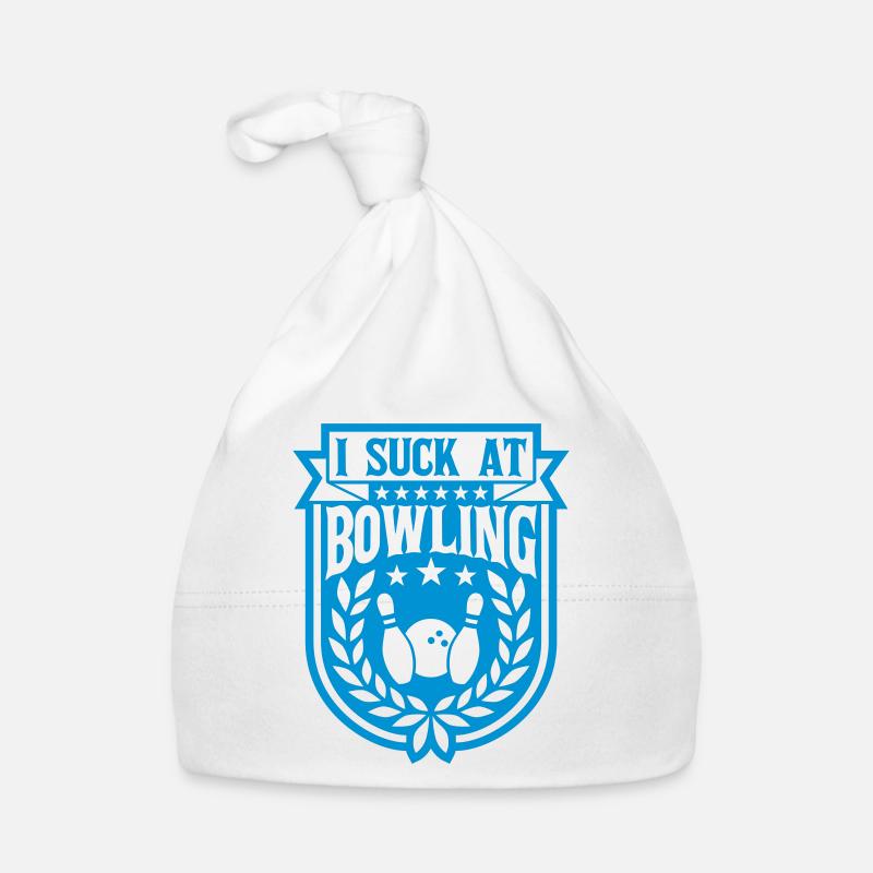I suck at bowling Baby Bio-Mütze