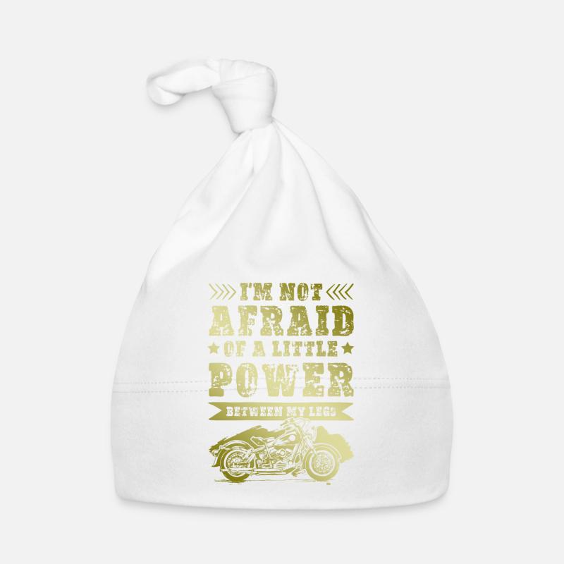Motorcycle Power Organic Baby Cap