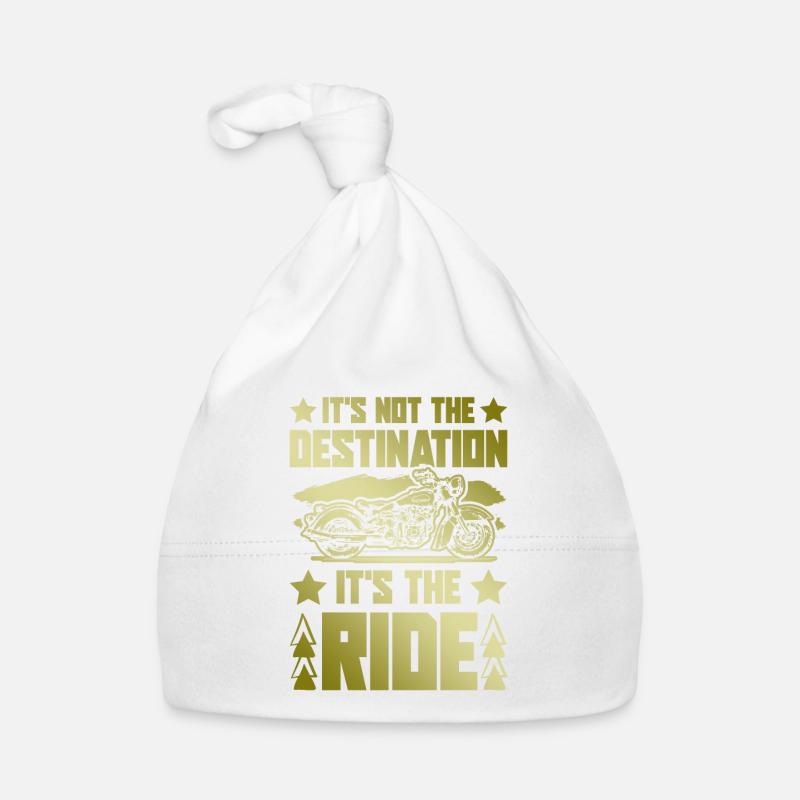 Motorcycle Destination Organic Baby Cap