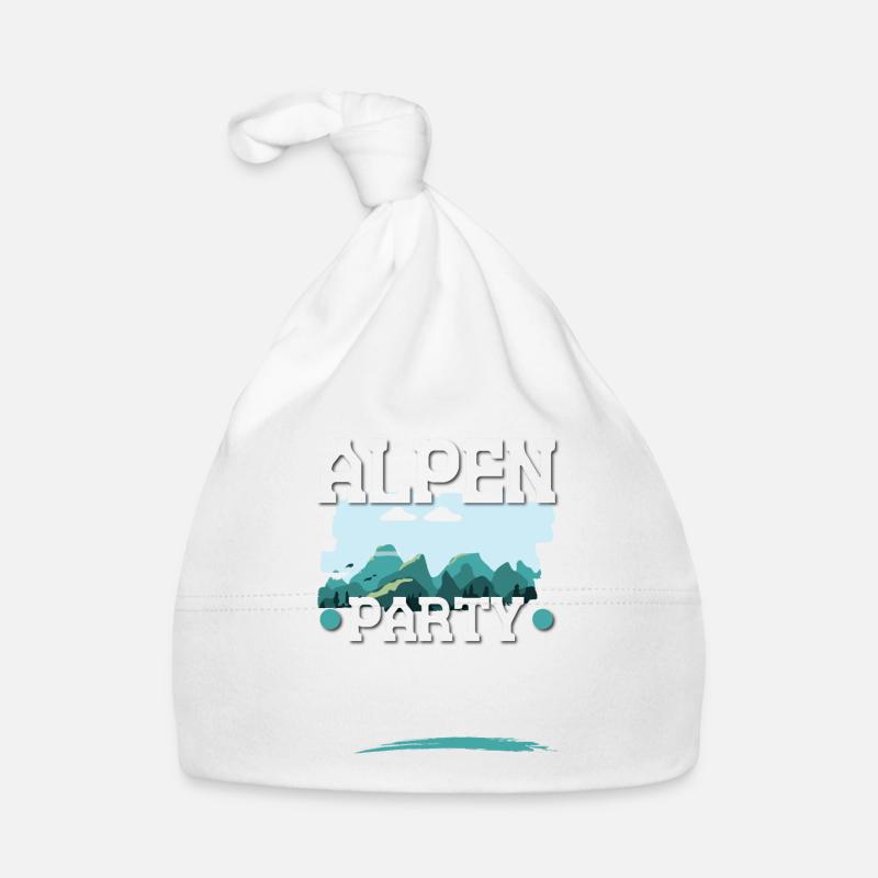 Alpen Party Crew Baby Bio-Mütze