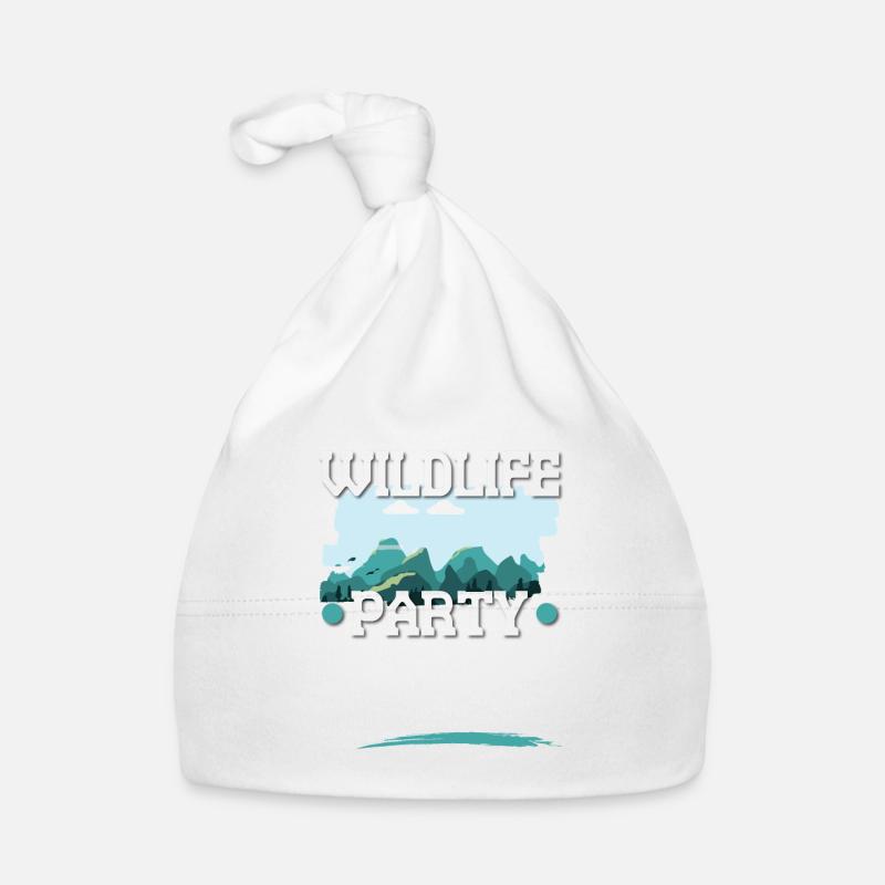 Wildlife Party Crew Baby Bio-Mütze