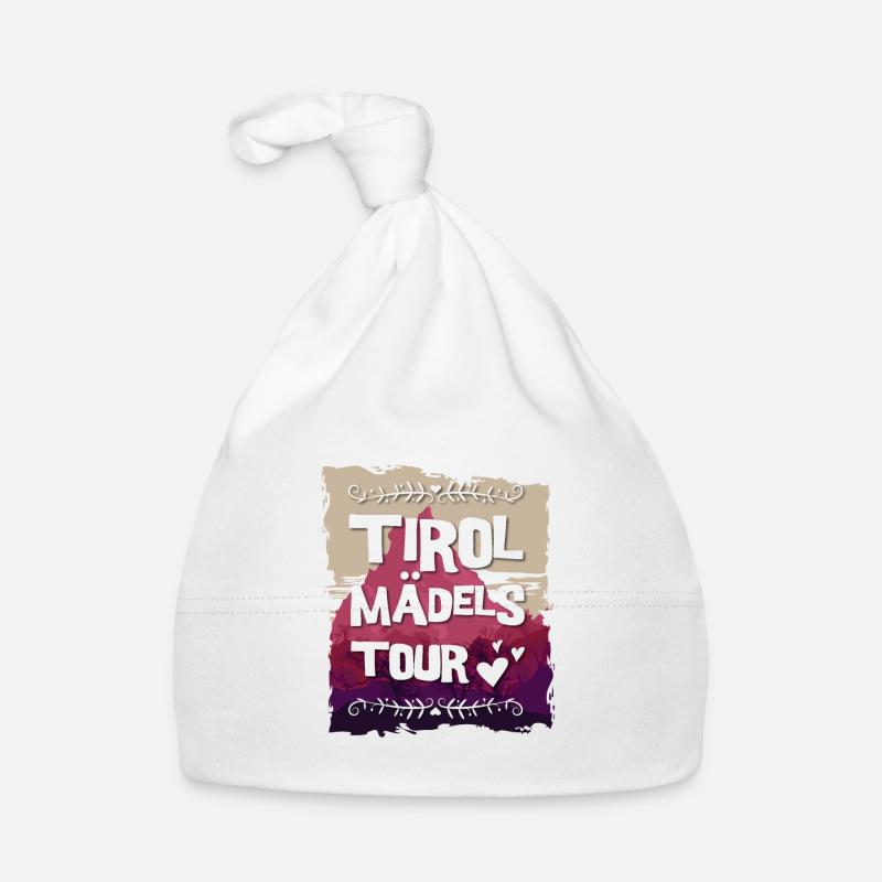 Tirol Mädels Tour Baby Bio-Mütze