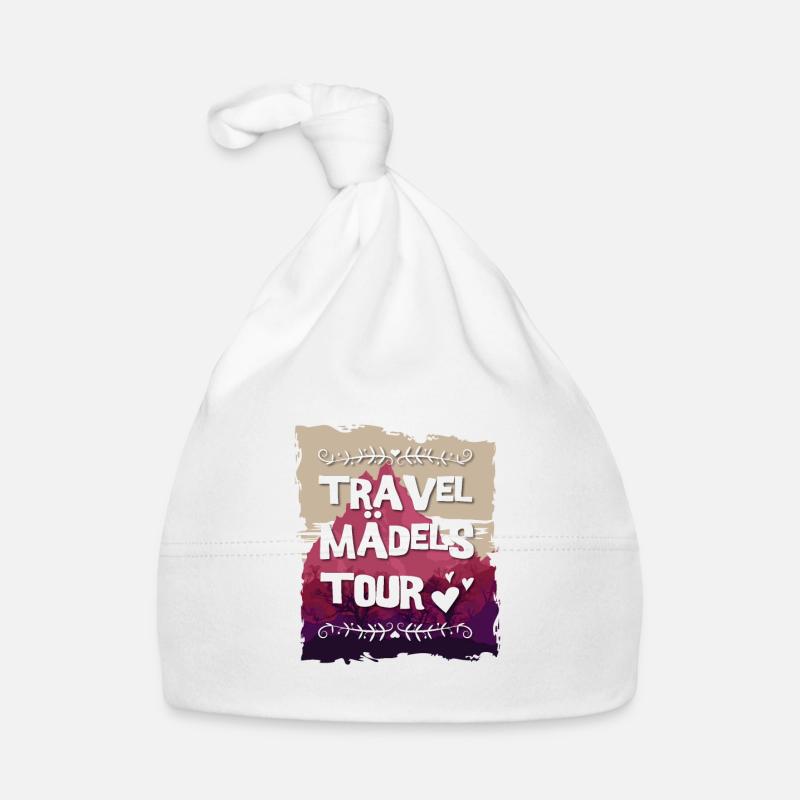 Travel Mädels Tour Baby Bio-Mütze