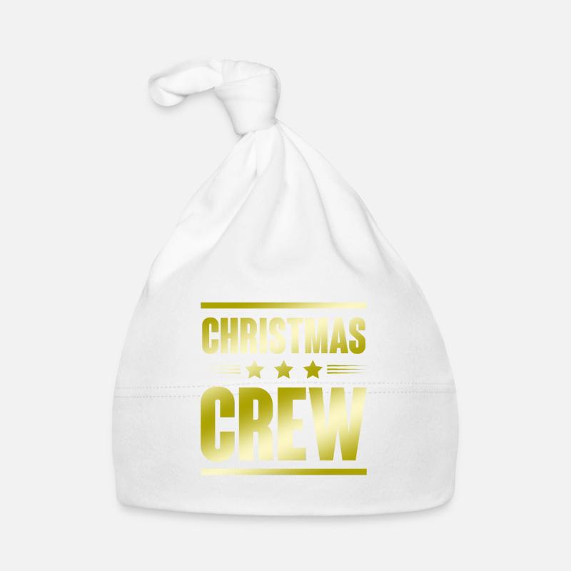 Christmas Crew Baby Bio-Mütze