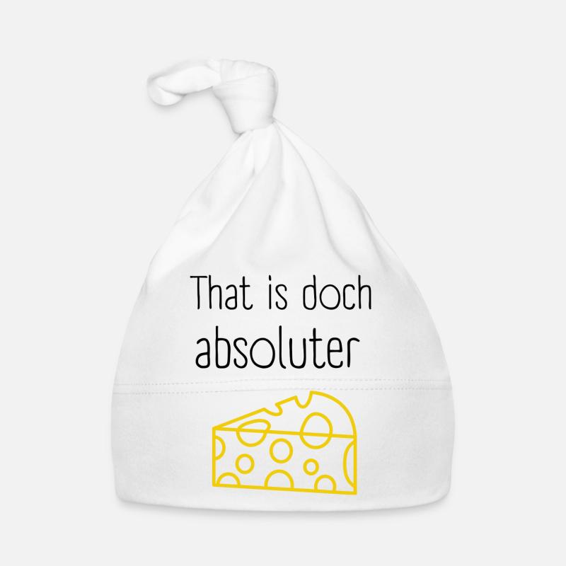C’est le fromage absolu Denglisch Design Bonnet bio Bébé