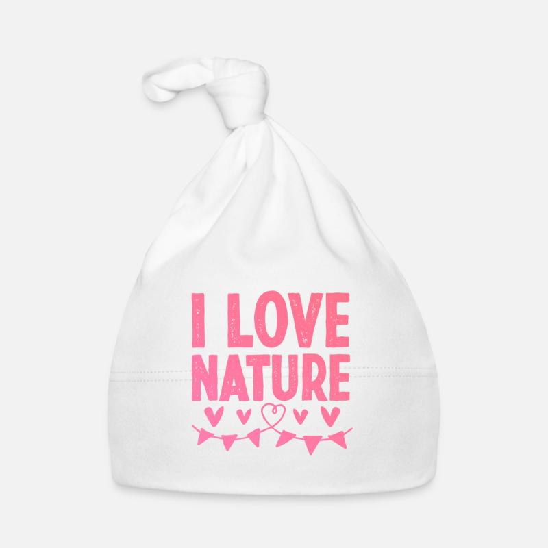 Ich liebe Natur Baby Bio-Mütze