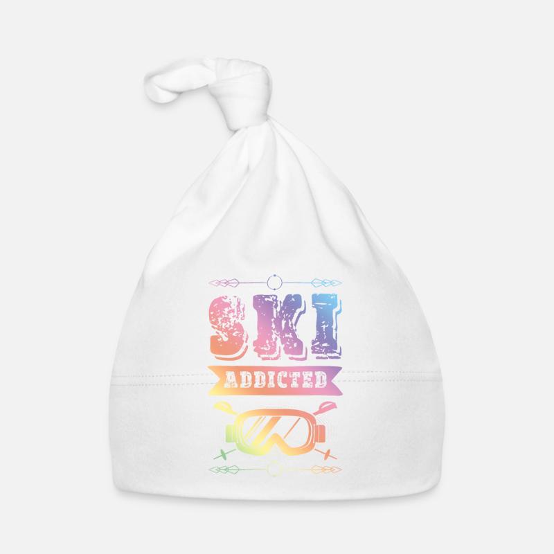 Ski Addicted Organic Baby Cap