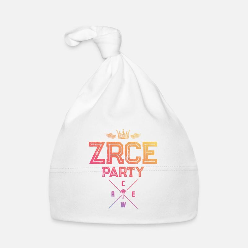 Zrce Party Crew Organic Baby Cap