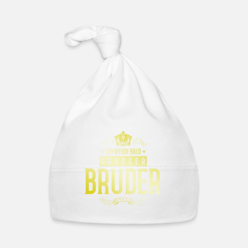 Ich werde Bald Bruder Baby Bio-Mütze