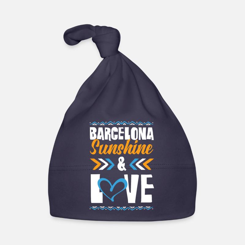 Barcelone Amour Bonnet bio Bébé