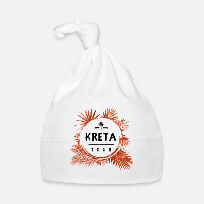 Kreta Tour Bunt Baby Bio-Mütze