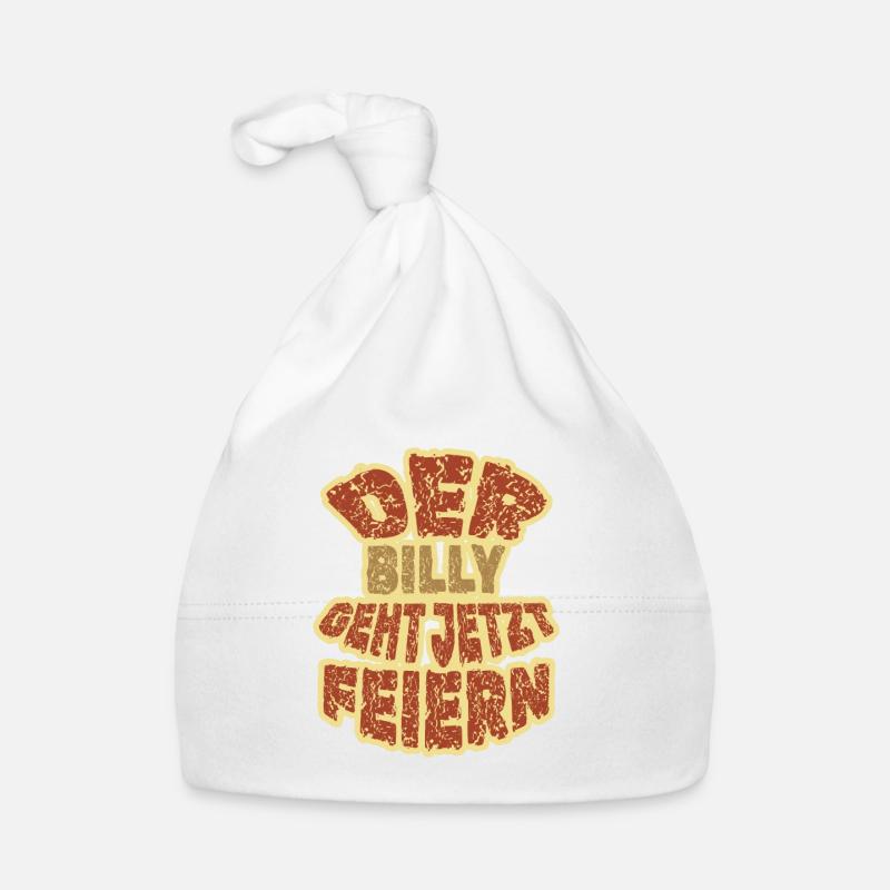 Vorname Billy Baby Bio-Mütze