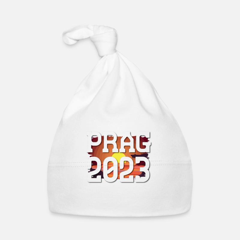 Prag 2023 Baby Bio-Mütze