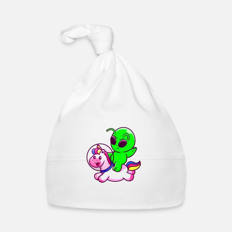 Space Organic Baby Cap