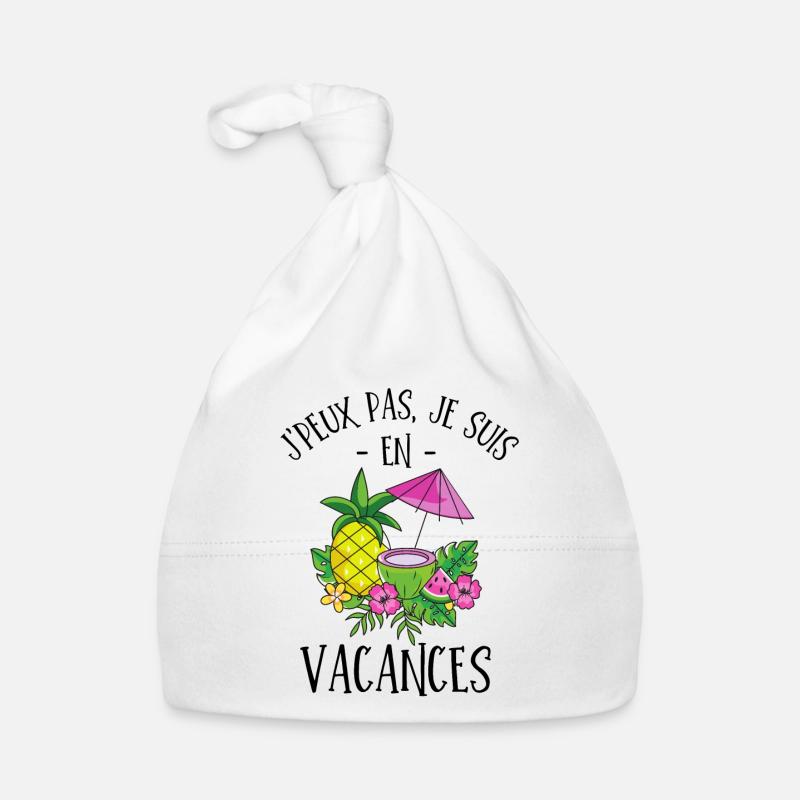 En vacances Bonnet bio Bébé
