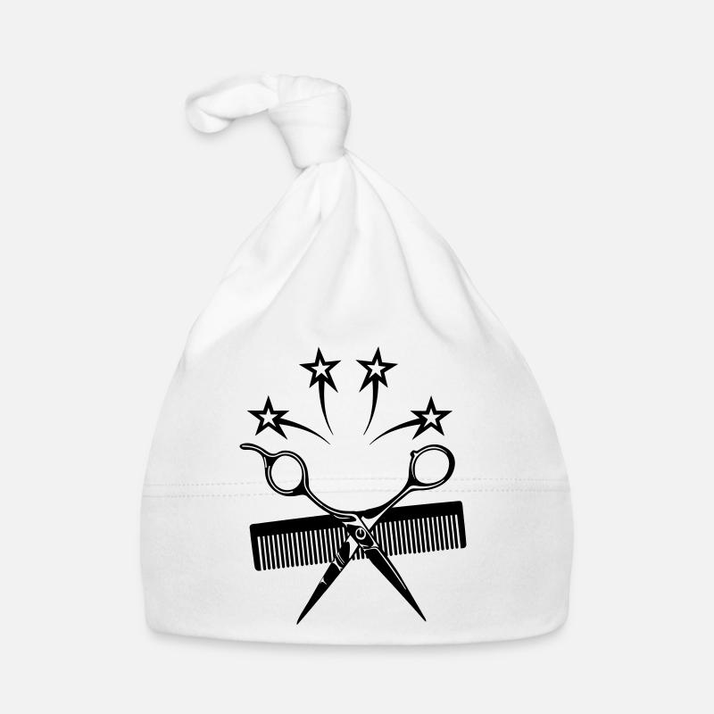 Star ciseaux peigne coiffeur Bonnet bio Bébé