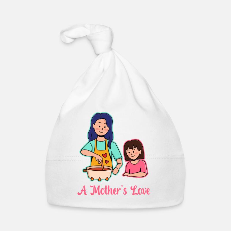 Muttertag Liebe Design Baby Bio-Mütze