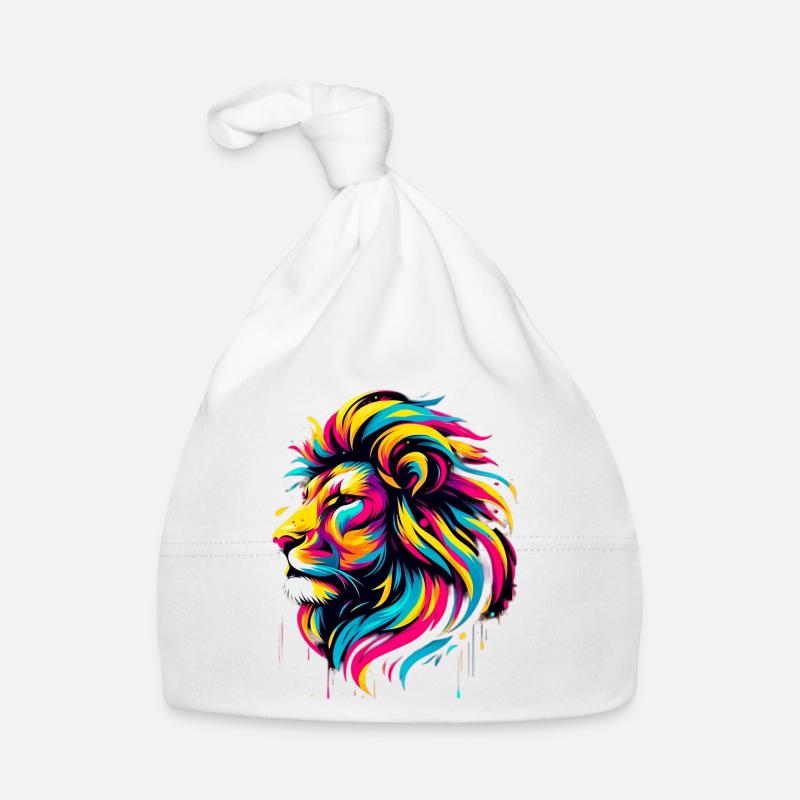 Lion Organic Baby Cap