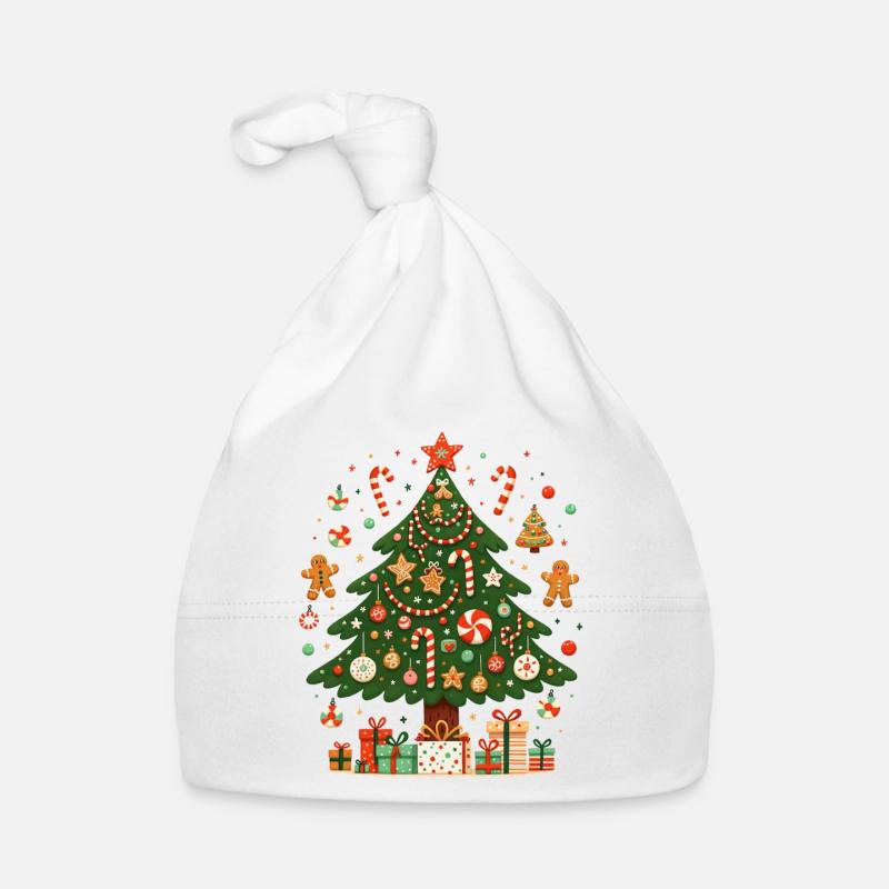 Sapin de Noël créatif Bonnet bio Bébé