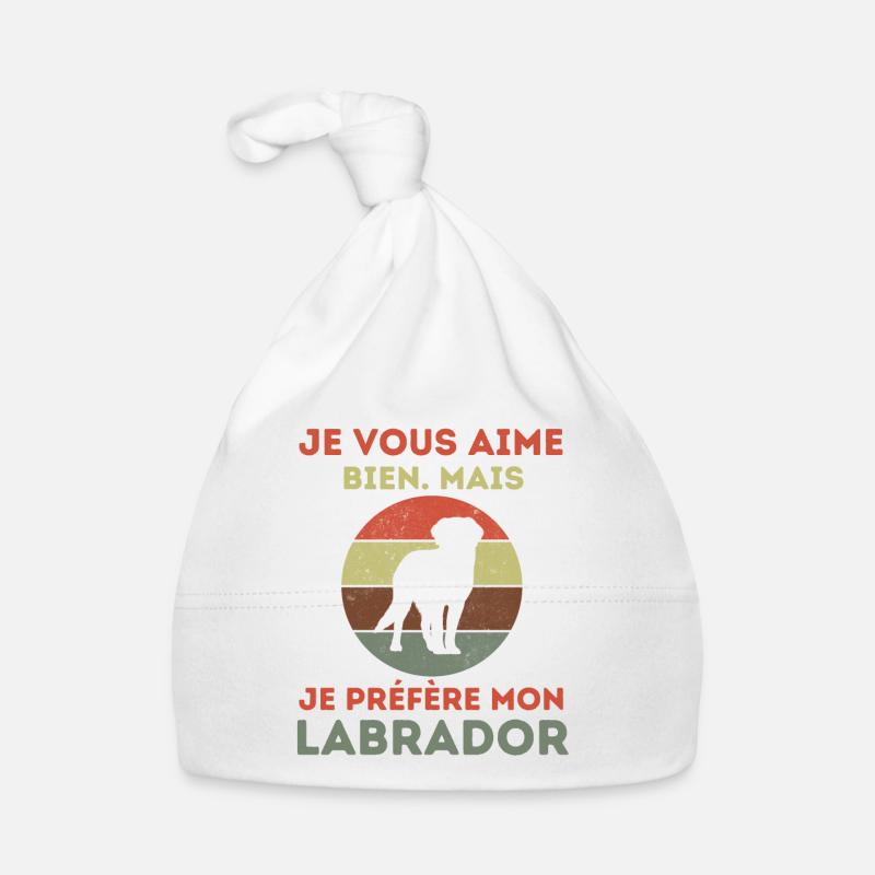 Labrador Bonnet bio Bébé