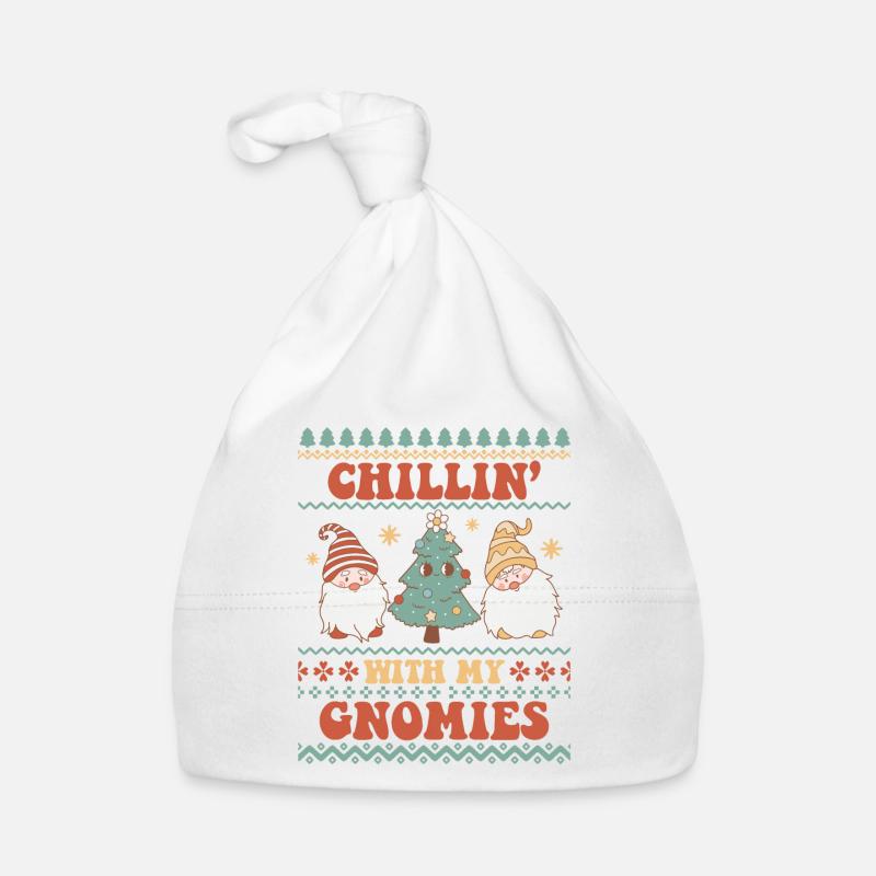 Hässlicher Weihnachtspullover Baby Bio-Mütze