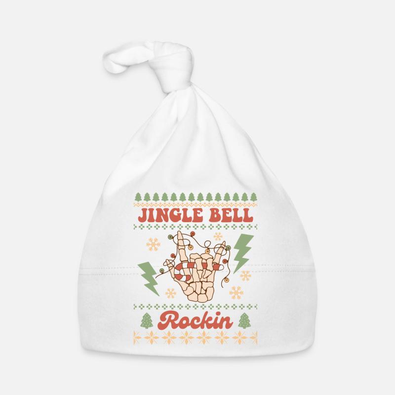 Hässlicher Weihnachtspullover Baby Bio-Mütze