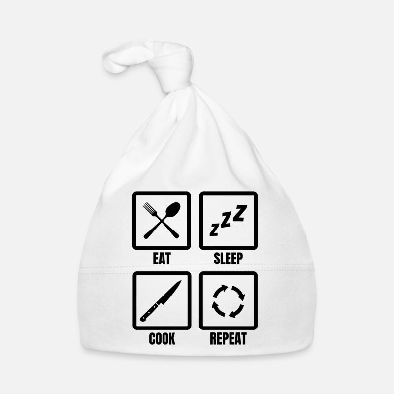 Cooking Daily Routine Organic Baby Cap