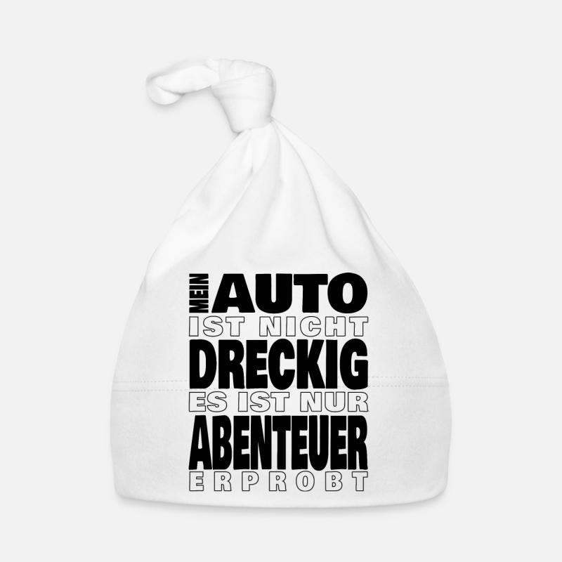 Mein Auto ist nicht dreckig Baby Bio-Mütze