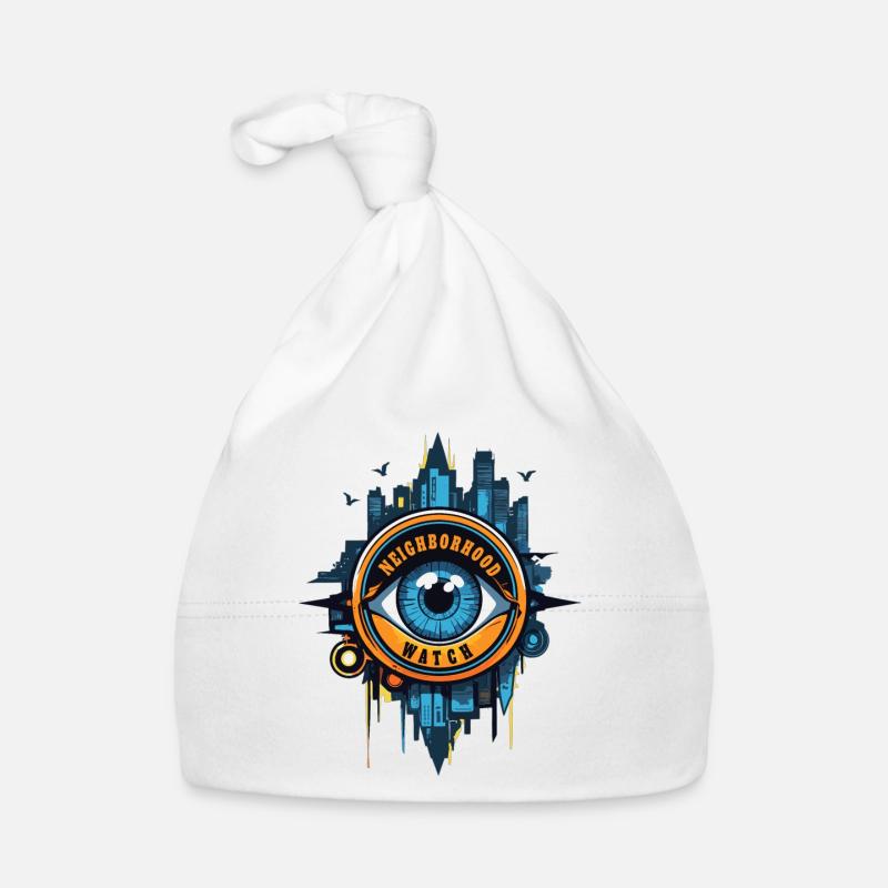 Œil de surveillance de quartier Bonnet bio Bébé