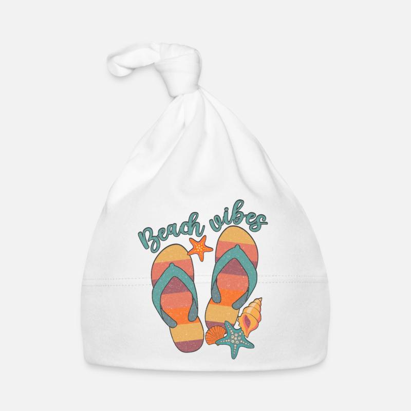 Ambiance de plage Bonnet bio Bébé
