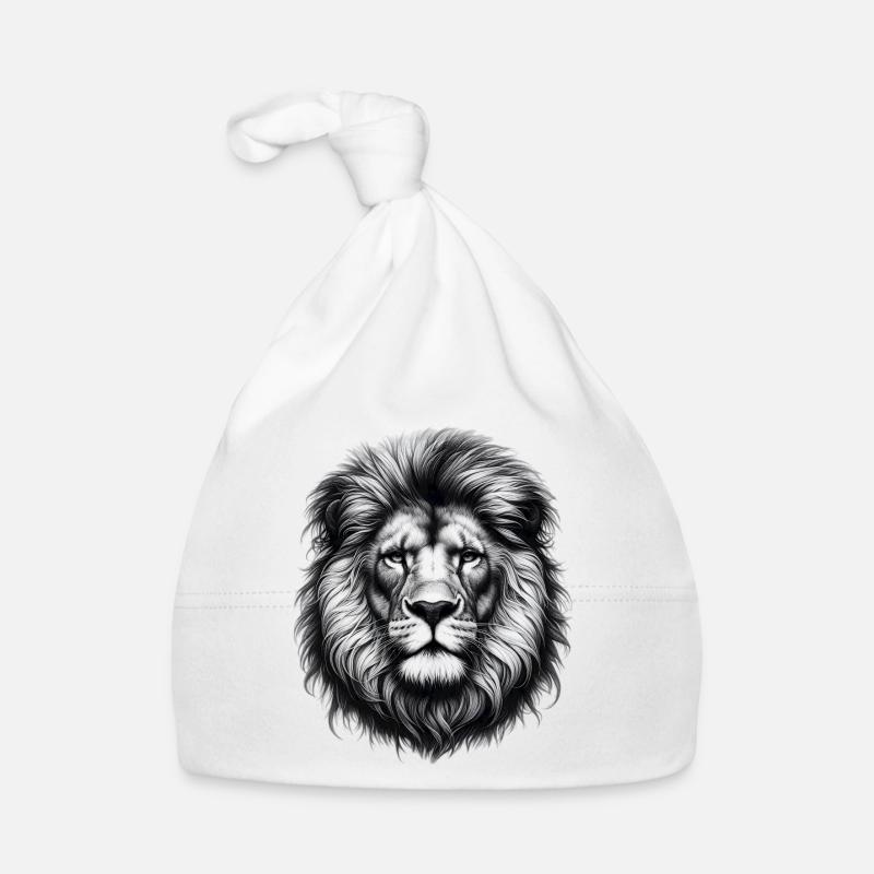 Lion Organic Baby Cap