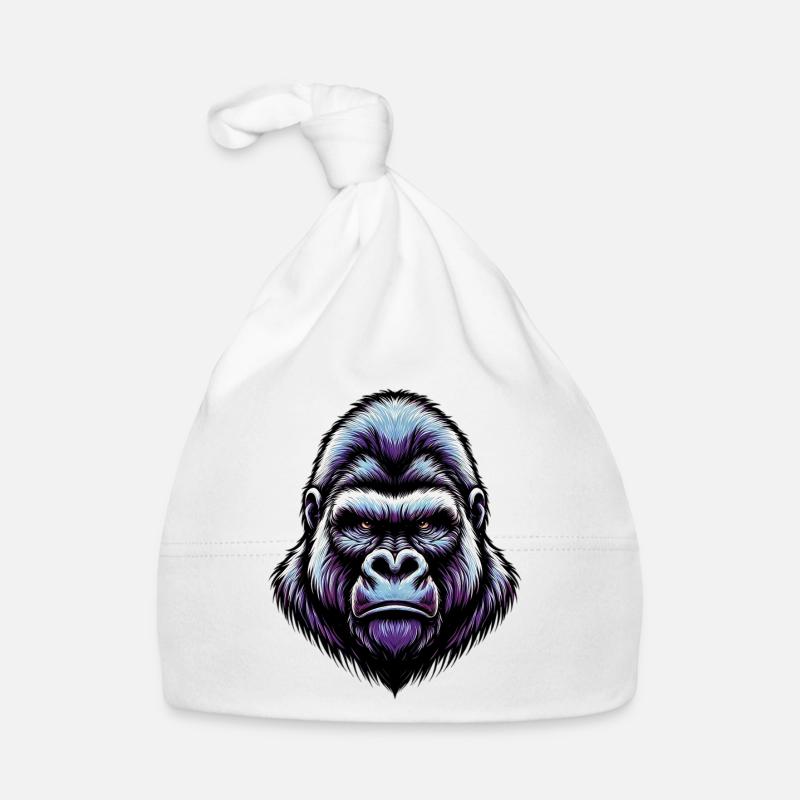 Gorilla Baby Bio-Mütze